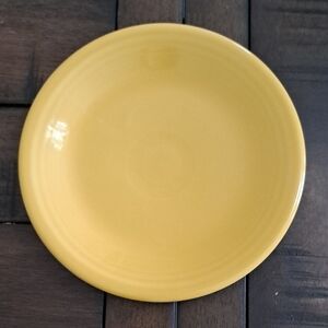 Yellow Fiestaware Salad Plate